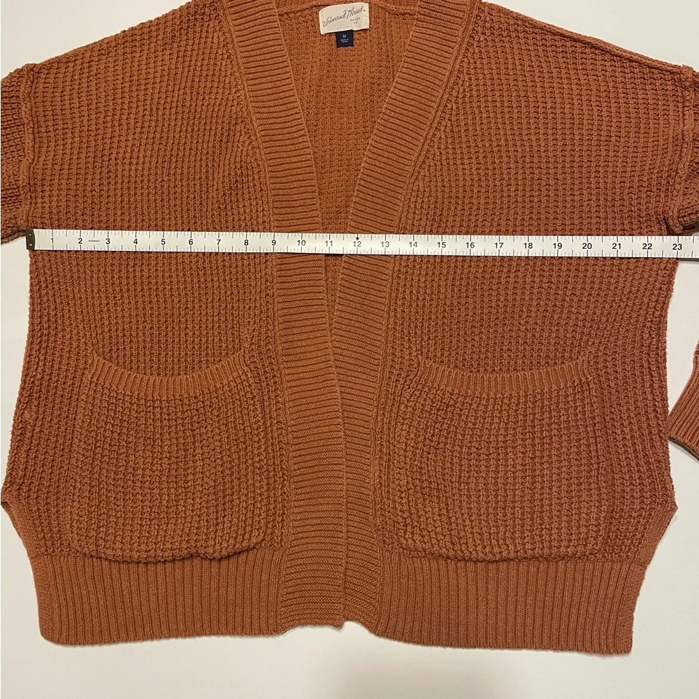 Universal Thread Rust Open-Front Cardigan - Picture 5 of 6
